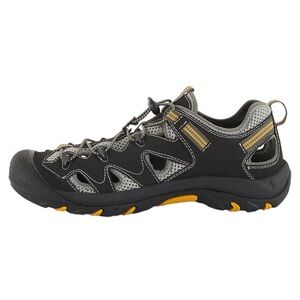 Highland Creek Men's Riptide 2 Closed Toe Hiking and Sandal, Memory Foam Size 9